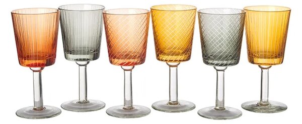 Pols Potten Komplet kozarcev za vino Pols Potten library 200 ml 6-pack