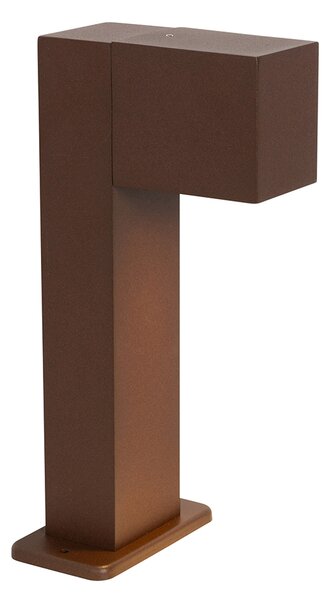 Industrijska stoječa zunanja svetilka rjasto rjava 30 cm IP44 - Baleno