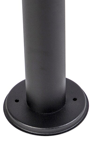 Moderna zunanja svetilka črna 80 cm IP44 - Gleam