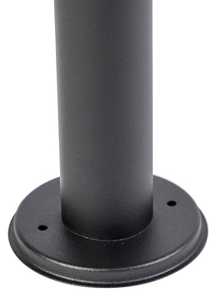 Sodobna zunanja svetilka črna 50 cm IP44 - Gleam
