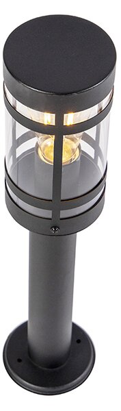 Sodobna zunanja svetilka črna 50 cm IP44 - Gleam