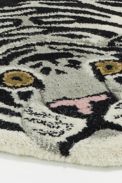 Doing Goods Volnena preproga Doing Goods Snowy Tiger 150 x 90 x 2 cm