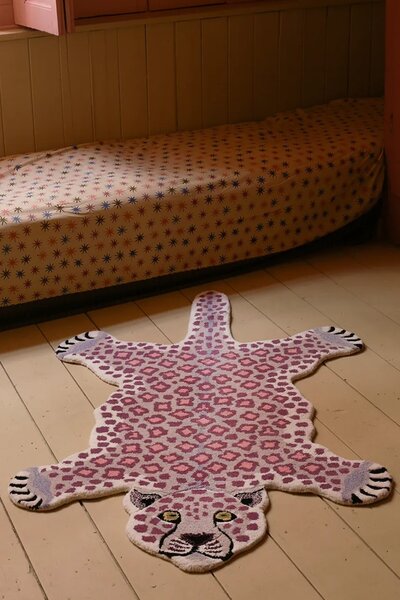Doing Goods Volnena preproga Doing Goods Lilly Leopard 155 x 93 x 2 cm