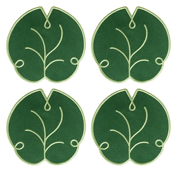 Octaevo Set podstavkov za kozarce Octaevo Lily 14 x 14 cm 4-pack