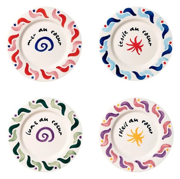 Octaevo Komplet krožnikov Octaevo Cala Secreta 22 cm 4-pack