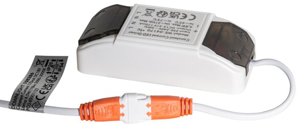 Komplet 6 vgradnih reflektorjev črne barve, nagibni 8,2 cm, vklj. LED Dim to Warm IP54 Ultra Slim - Pupil