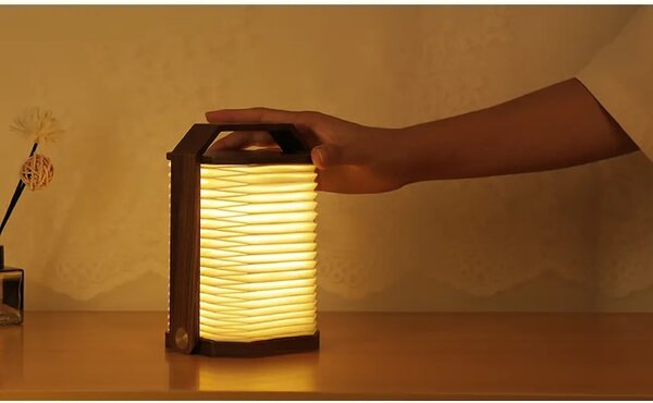 Gingko Design Led brezžična namizna svetilka Gingko Design Smart Origami Lamp 10,3 x 10,3 x 4 cm