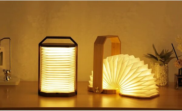 Gingko Design Led brezžična namizna svetilka Gingko Design Smart Origami Lamp 10,3 x 10,3 x 4 cm
