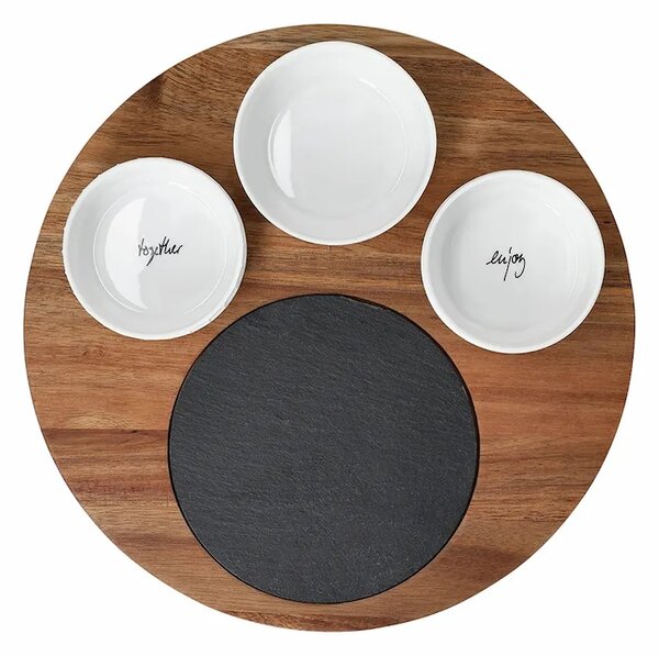 Raeder Servirni pladenj s skledami Raeder Together Set 30 cm