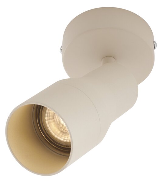 Sodoben stropni reflektor bež GU10 50 mm okrogel - Stanley