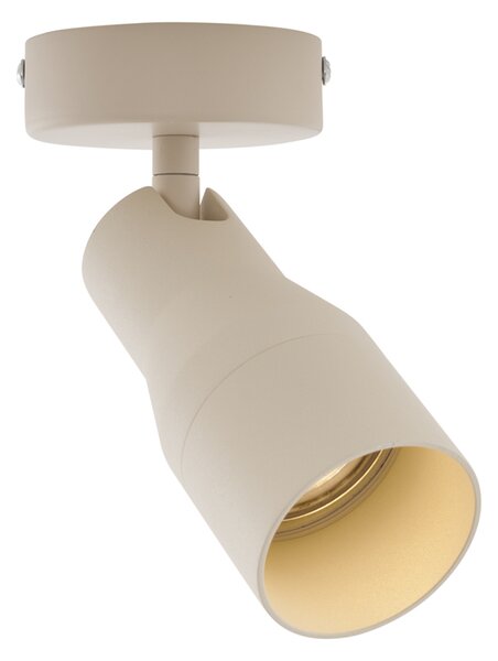 Sodoben stropni reflektor bež GU10 50 mm okrogel - Stanley