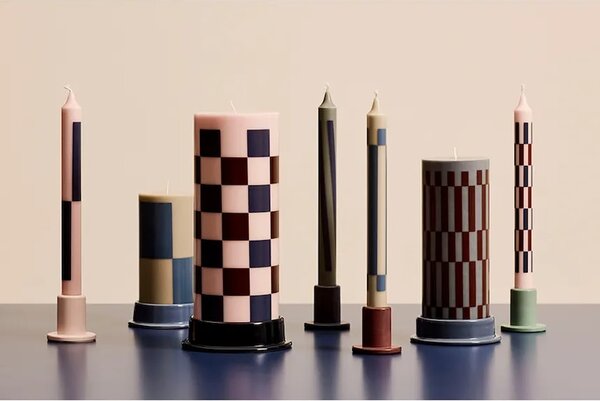 HAY Dekorativna sveča HAY Column Candle 25 x 9,6 x 9,6 cm