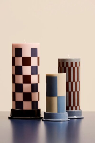 HAY Dekorativna sveča HAY Column Candle 25 x 9,6 x 9,6 cm
