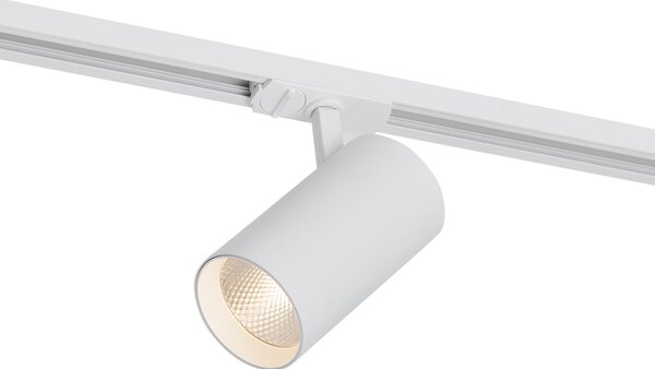 Sodobni reflektor bela za 1-fazni sistem tirnic, vključno z LED - Iconic Mark