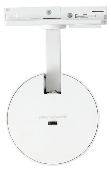 Sodobni reflektor bela za 1-fazni sistem tirnic, vključno z LED - Iconic Mark