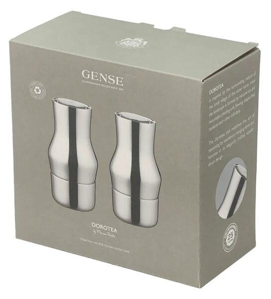 Gense Komplet mlinčkov za sol in poper Gense Dorotea 14 x 7,3 cm