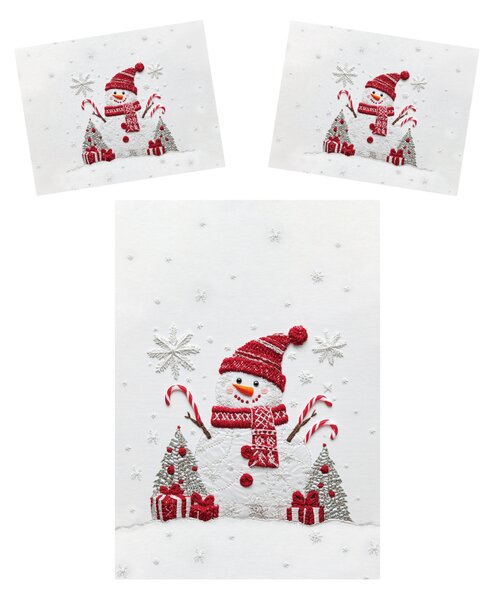 3D posteljnina iz mikrovlaken CANDY FROST barvno Dimenzije posteljnine: 2 ks 70 x 90 cm | 140 x 200 cm