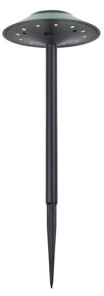 Komplet 4 zelenih reflektorjev z LED IP44 Solar - Mushroom