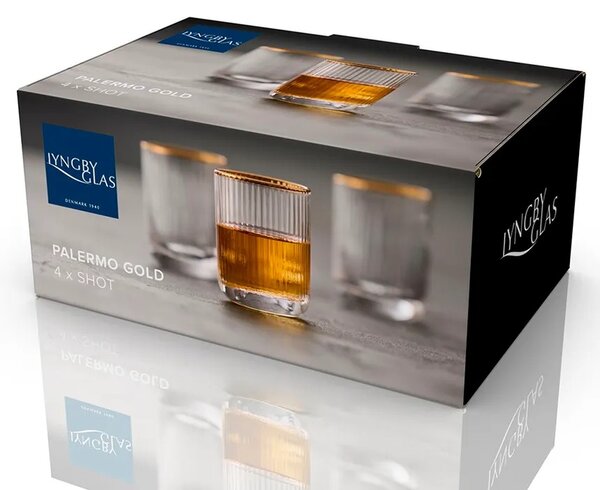 Lyngby Glas Komplet kozarcev za aperitiv Lyngby Glas Palermo 60 ml 6-pack