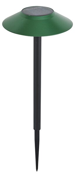 Komplet 4 zelenih reflektorjev z LED IP44 Solar - Mushroom