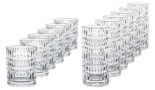 Nachtmann Set kozarcev za viski Nachtmann Ethno 434 / 294 ml 12-pack