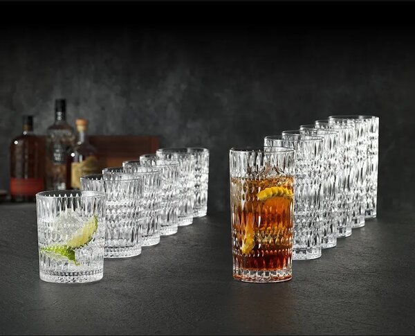 Nachtmann Set kozarcev za viski Nachtmann Ethno 434 / 294 ml 12-pack