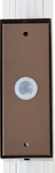 Retro stenska svetilka bronasta 40 cm vklj. LED IP44 - Coco