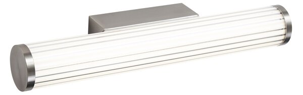 Retro stenska svetilka Gunmetal 40,4 cm vklj. LED IP44 - Coco
