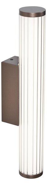 Retro stenska svetilka bronasta 40 cm vklj. LED IP44 - Coco