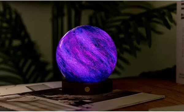 Gingko Design Dekorativna led svetilka Gingko Design AstraGlass Light L/12 x 12 x 13 cm