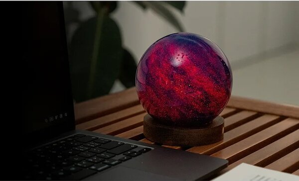 Gingko Design Dekorativna led svetilka Gingko Design AstraGlass Light L/12 x 12 x 13 cm
