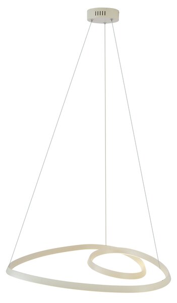Skandinavska viseča svetilka bež 72 cm vklj. LED s 3-stopenjskim zatemnjevanjem - Circuit
