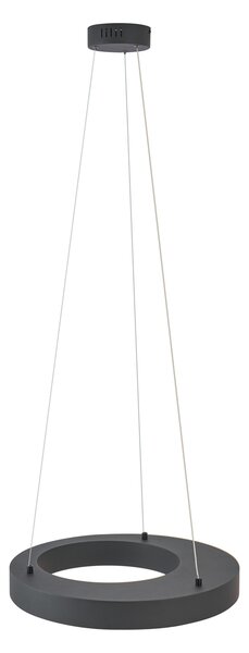 Moderna viseča svetilka črna 50 cm vklj. LED 3-stopenjsko zatemnjevanje - Organici