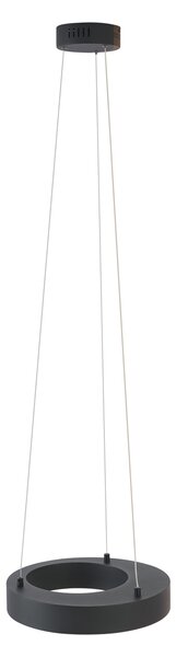 Moderna viseča svetilka črna 35 cm s 3-stopenjskim zatemnjevanjem - Organici