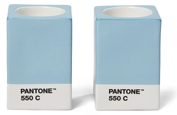 Pantone Dekorativen svečnik Pantone 7,8 x 5,5 cm 2-pack