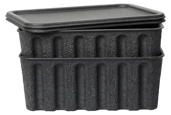 Ferm Living Škatla za shranjevanje ferm LIVING Paper Pulp Box L/30 x 15 cm 2-pack