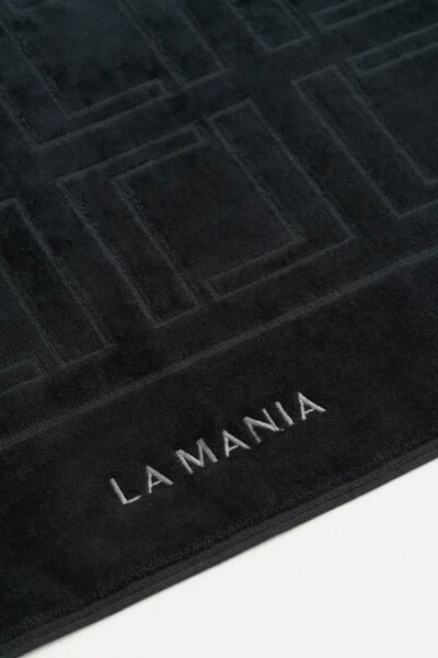 La Mania Bombažna kopalniška preproga La Mania Mono Mania 70 x 50 cm