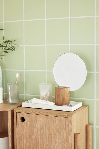 Hübsch Komplet dekorativnih vaz Hübsch Clear 13/18/20 cm 3-pack