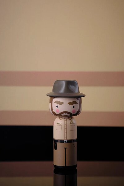 Lucie Kaas Dekorativna figura Lucie Kaas Kokeshi x Stranger Things 15,5 cm