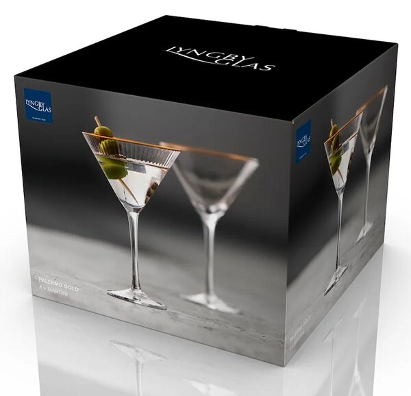 Lyngby Glas Set kozarcev za koktajle Lyngby Glas Palermo 250 ml 4-pack