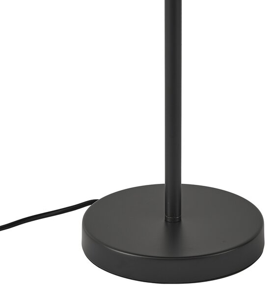 Retro namizna svetilka črno jeklo 45cm - Pauly