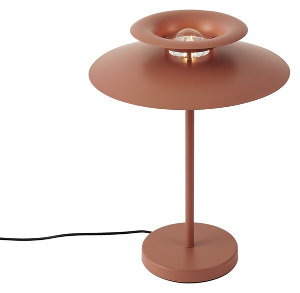 Retro namizna svetilka mocha jeklo 45cm - Pauly