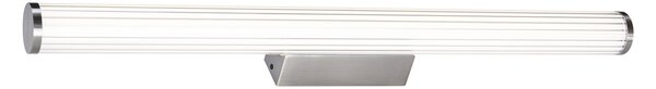 Retro stenska svetilka Gunmetal 80,4 cm vklj. LED IP44 - Coco