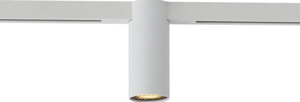 Sodobni reflektor bel za 1-fazni sistem tirnic GU10 35mm - Slimline Nubee Honey
