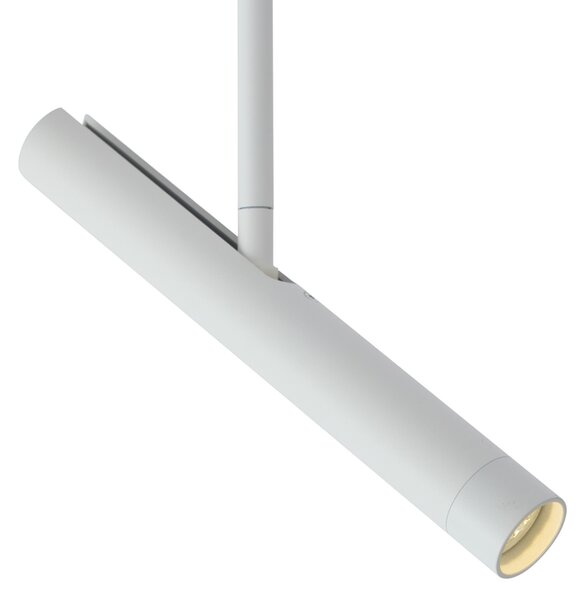 Sodobni beli reflektor za 1-fazni sistem tirnic - Slimline Avery