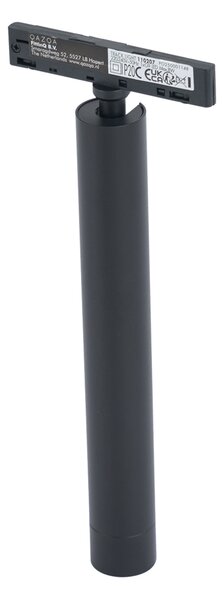 Sodobni reflektor črn za 1-fazni sistem tirnic - Slimline Avery