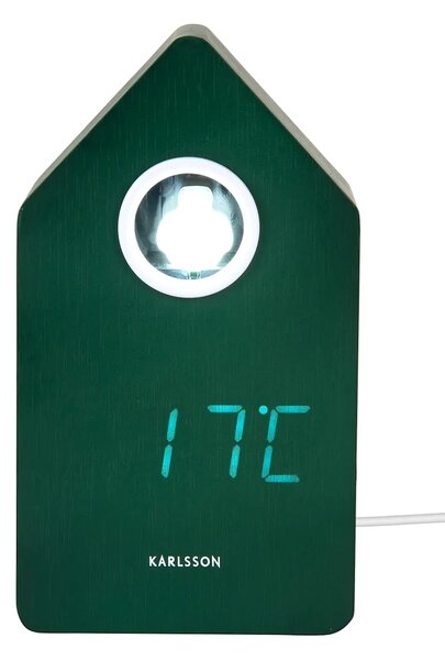 Karlsson Namizna led budilka s kukavico Karlsson Cuckoo LED 16 cm