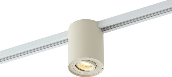 Sodobna bež reflektor za 1-fazni sistem tirnic - Iconic Rondoo Up