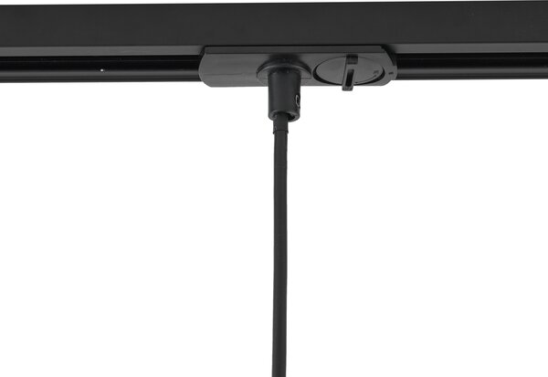 Sodobna viseča svetilka bež barve s črno za enofazni sistem tirnic GU10 70 mm - Iconic Holt
