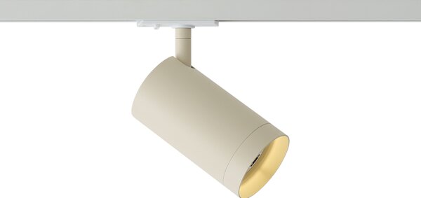 Sodobna bež reflektor za 1-fazni sistem tirnic GU10 70mm - Iconic Jeana Luxe